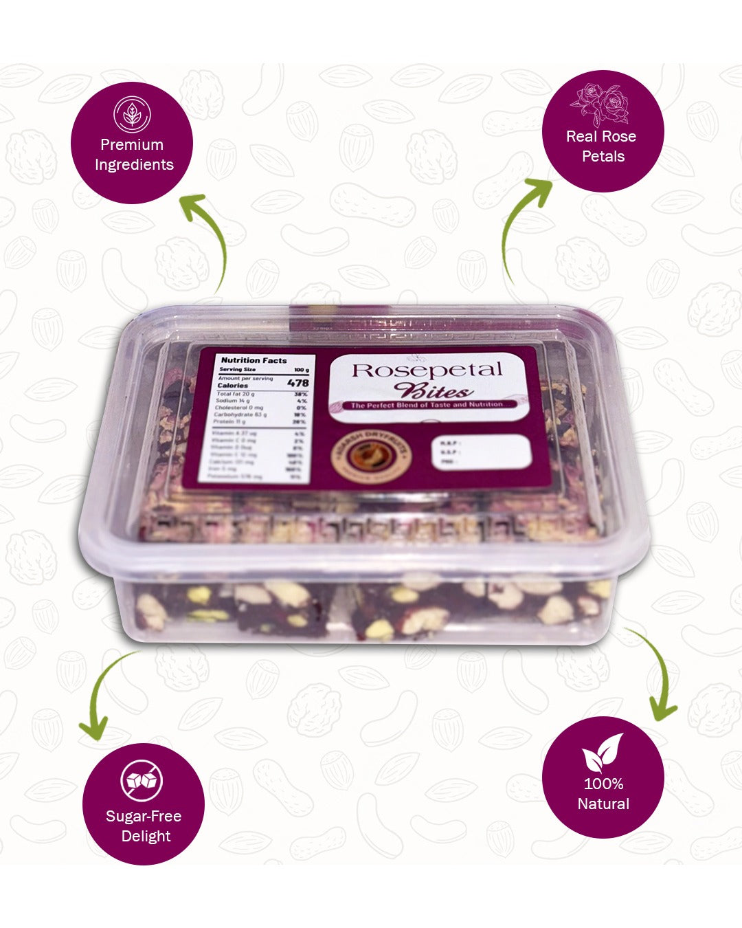 Adarsh Rose Petal Bites – A Royal Treat of Taste & Wellness