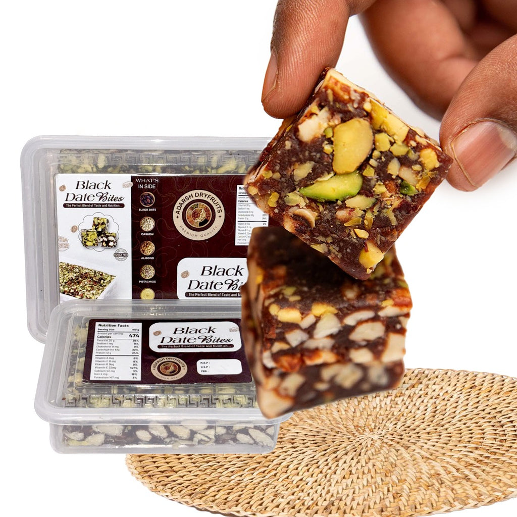 Adarsh Black Date Bites – Deep Flavor, Pure Energy